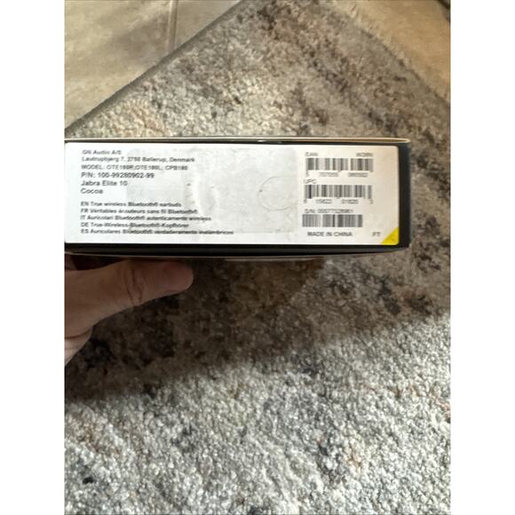 RARE- Cocoa Brown color Jabra Elite 10 Dolby Wireless ANC Earbuds-NEW SEALED - Picture 4 of 4